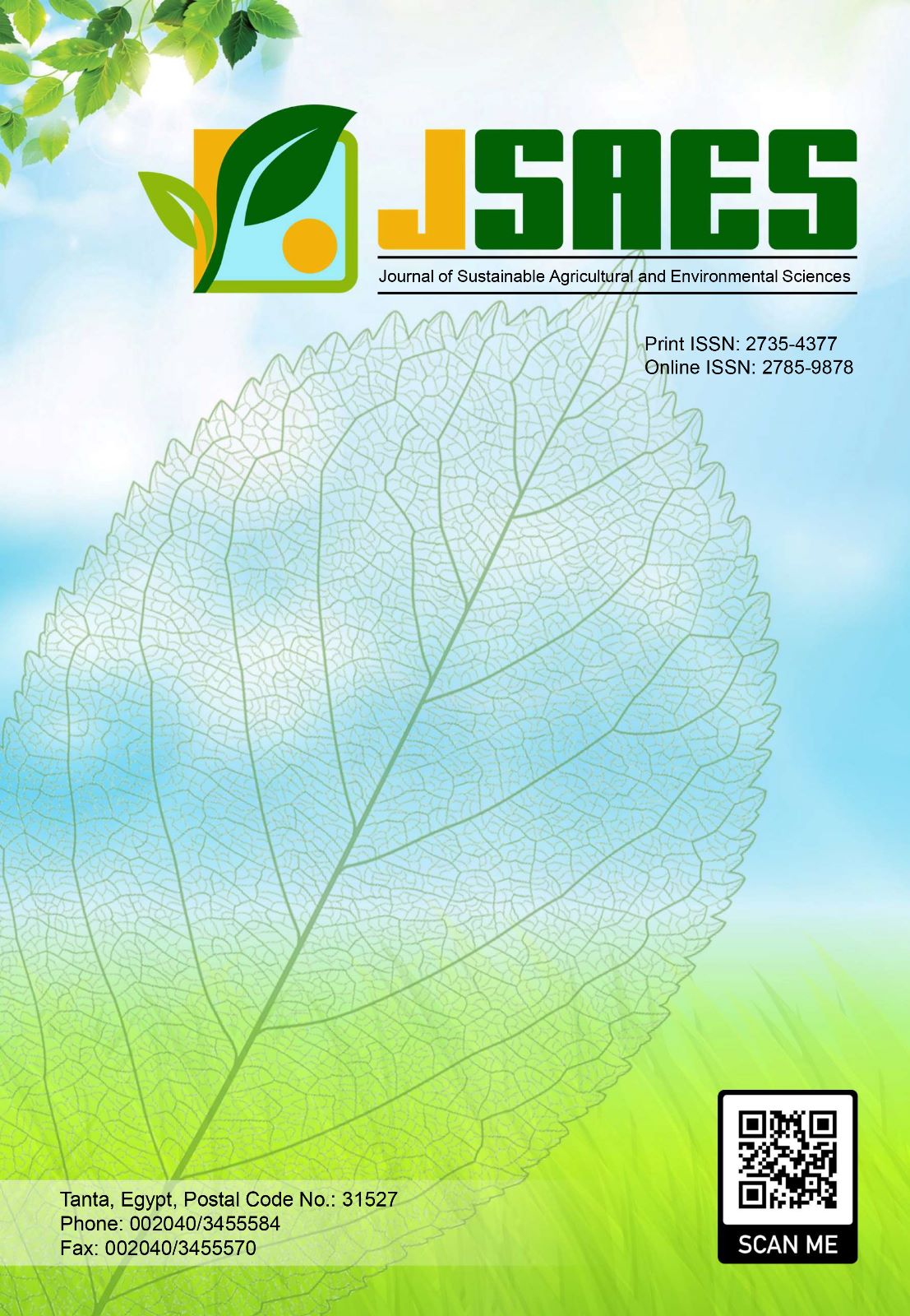 Journal of Sustainable Agricultural and Environmental Sciences